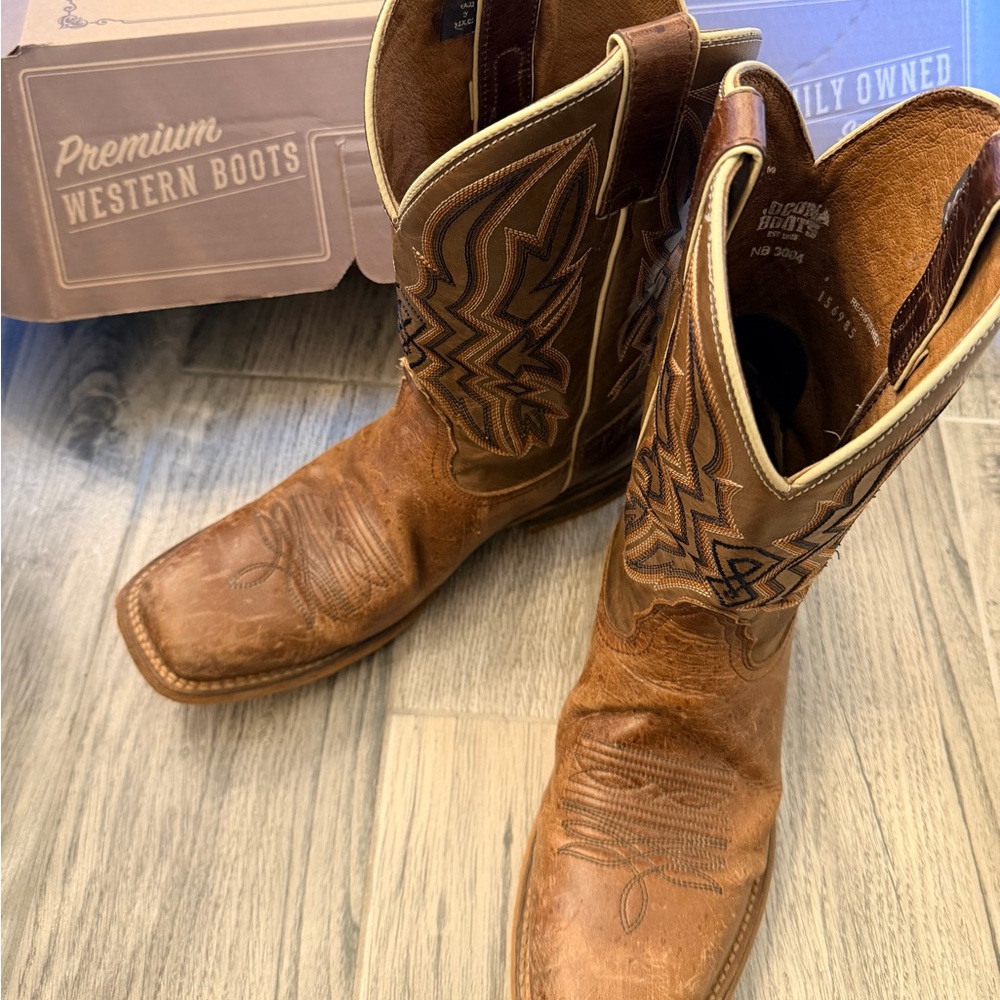 Nocona Brown Western Boots 9.5